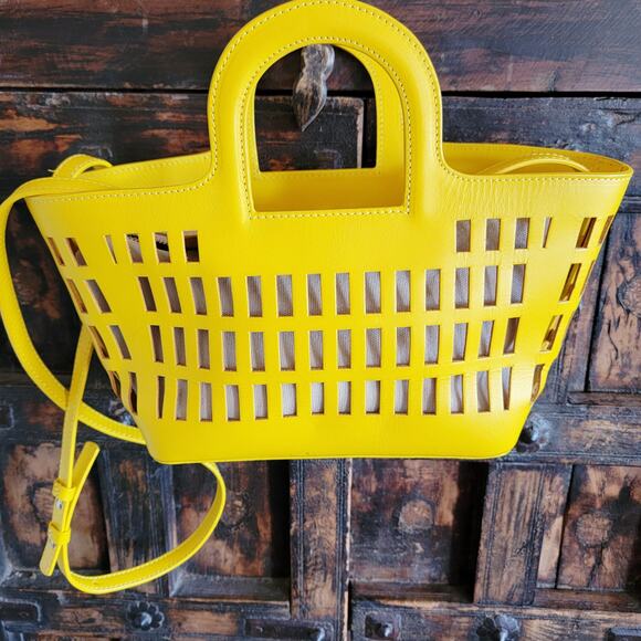 Hereu Small Colmado Bag in Citron